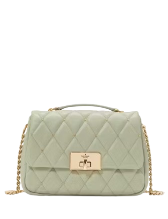 Kate Spade New York Carey Quilted Studs Small Flap Crossbody