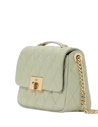 Kate Spade New York Carey Quilted Studs Small Flap Crossbody