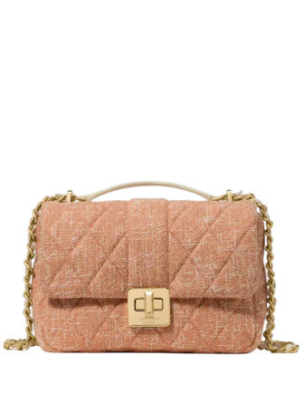 Kate Spade New York Carey Quilted Tweed Crossbody Bag