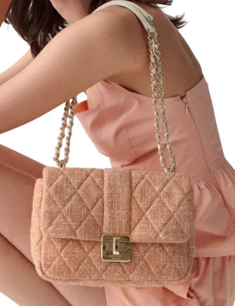 Kate Spade New York Carey Quilted Tweed Crossbody Bag