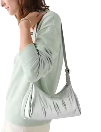 Kate Spade New York Carter Metallic Fabric Small Shoulder Bag