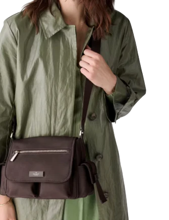 Kate Spade New York Carter Nylon Messenger Cargo Crossbody Bag