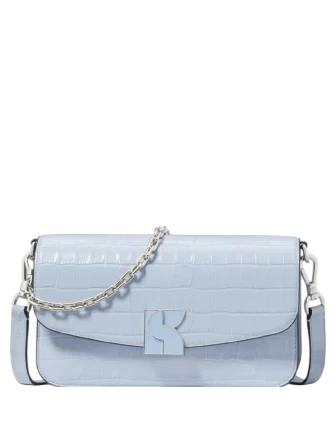 Kate Spade New York Dakota Croc-embossed Medium Convertible Shoulder Bag