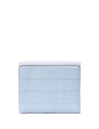 Kate Spade New York Dakota Croc Embossed Bifold Flap Wallet