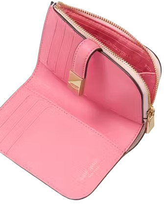 Kate Spade New York Deco Colorblocked Small Compact Wallet
