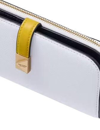 Kate Spade New York Deco Colorblocked Zip Slim Wallet
