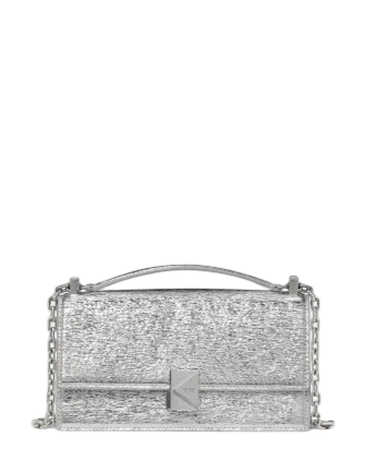 Kate Spade New York Deco Crinkle Metallic Mini Crossbody Bag
