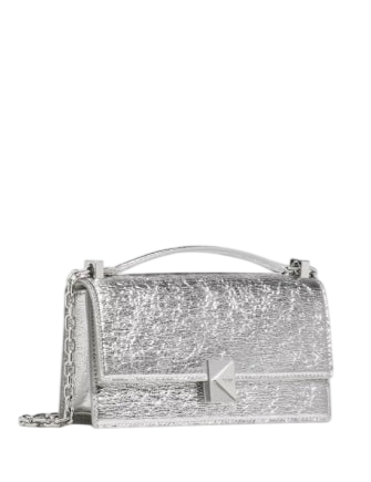 Kate Spade New York Deco Crinkle Metallic Mini Crossbody Bag