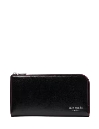 Kate Spade New York Devin Glitter Edged Zip-around Continental Wallet