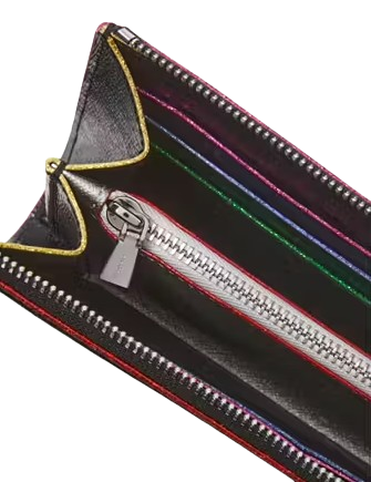 Kate Spade New York Devin Glitter Edged Zip-around Continental Wallet
