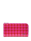 Kate Spade New York Devin Houndstooth Zip Around Continental Wallet