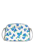 Kate Spade New York Devin Springtime Blooms Double Zip Dome Crossbody