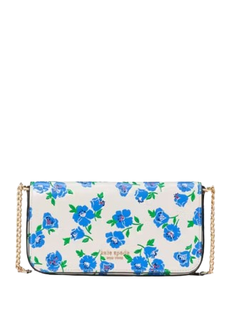 Kate Spade New York Devin Springtime Blooms Flap Chain Wallet