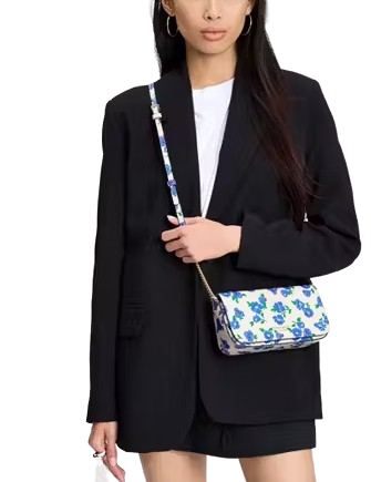 Kate Spade New York Devin Springtime Blooms Flap Chain Wallet