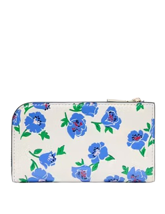 Kate Spade New York Devin Springtime Blooms Small Slim Bifold Wallet