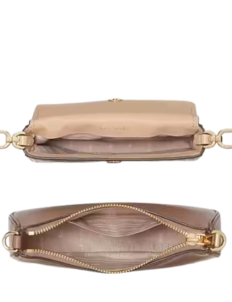 Kate Spade New York Double Up Croc Embossed Crossbody