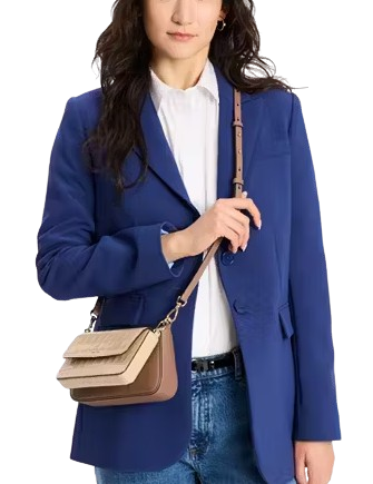 Kate Spade New York Double Up Croc Embossed Crossbody