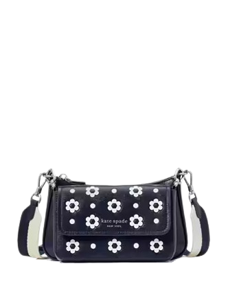 Kate Spade New York Double Up Daisy Dot Crossbody