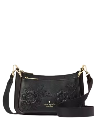 Kate Spade New York Duet Floral Applique Small Crossbody