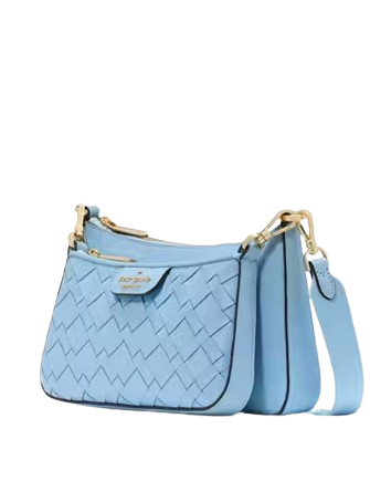 Kate Spade New York Duet Woven Leather Crossbody
