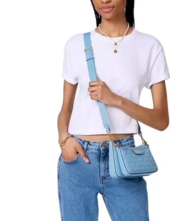 Kate Spade New York Duet Woven Leather Crossbody