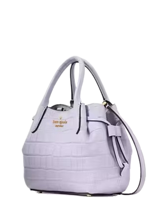 Kate Spade New York Dumpling Croc Embossed Mini Satchel