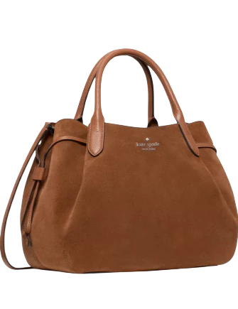 Kate Spade New York Dumpling Suede Large Satchel Bag