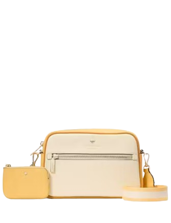 Kate Spade New York Emma Colorblock Pebbled Leather Large Crossbody