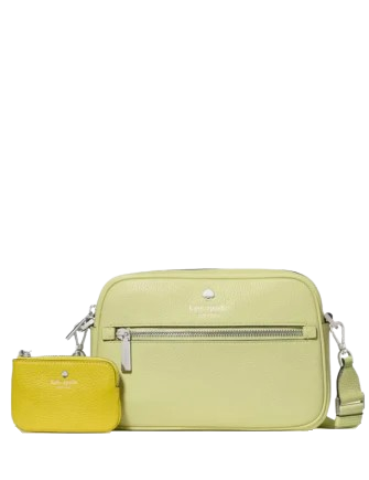 Kate Spade New York Emma Colorblock Pebbled Leather Large Crossbody