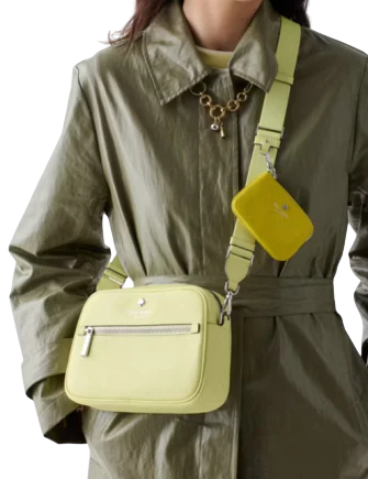 Kate Spade New York Emma Colorblock Pebbled Leather Large Crossbody