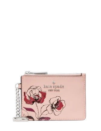 Kate Spade New York Floral Key Ring Card Holder