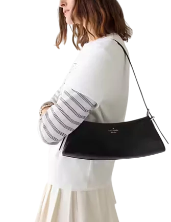 Kate Spade New York Frankie Textured Patent Leather Small East West Shoulder
