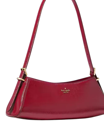 Kate Spade New York Frankie Textured Patent Leather Small East West Shoulder