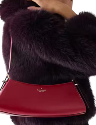 Kate Spade New York Frankie Textured Patent Leather Small East West Shoulder