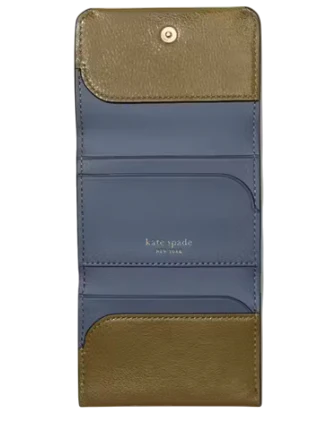 Kate Spade New York Halo Glazed Card Case Trifold Wallet