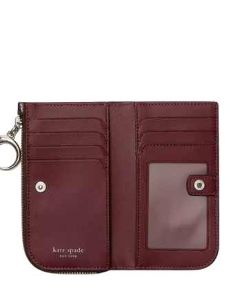 Kate Spade New York Halo Glazed Small Bifold Wallet