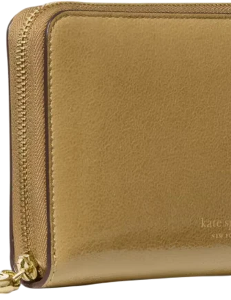 Kate Spade New York Halo Glazed Zip Around Wallet