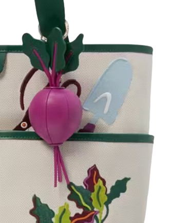 Kate Spade New York Harvest Time 3D Beet Vegetable Keychain