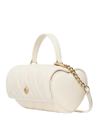 Kate Spade New York Heart Barrel Quilted Crossbody