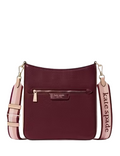 Kate Spade New York Hudson Colorblocked Pebbled Leather Large Messenger Crossbody