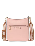 Kate Spade New York Hudson Colorblocked Pebbled Leather Messenger Crossbody