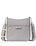 Kate Spade New York Hudson Pebbled Leather Large Messenger Crossbody