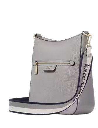 Kate Spade New York Hudson Pebbled Leather Large Messenger Crossbody