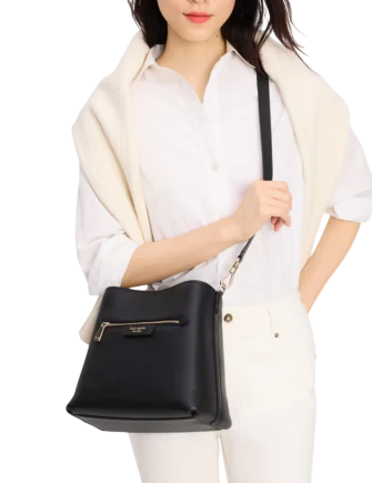 Kate Spade New York Hudson Pebbled Leather Shoulder Bag