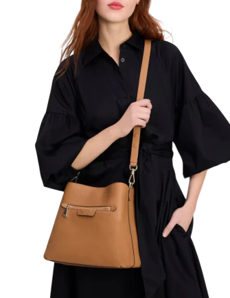 Kate Spade New York Hudson Pebbled Leather Shoulder Bag