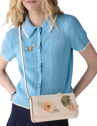 Kate Spade New York Ivy Floral Crossbody Bag