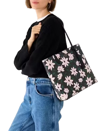 Kate Spade New York Jana Winter Blooms Medium Tote