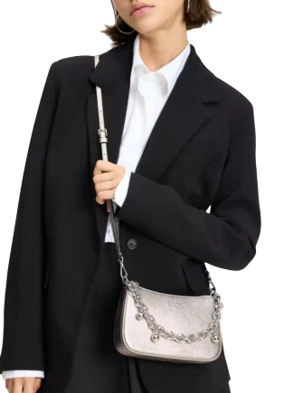 Kate Spade New York Jolie Metallic Small Convertible Crossbody