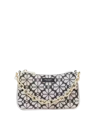 Kate Spade New York Jolie Spade Flower Jacquard Small Convertible Crossbody