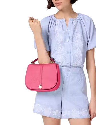 Kate Spade New York Kayla Pebbled Leather Saddle Bag